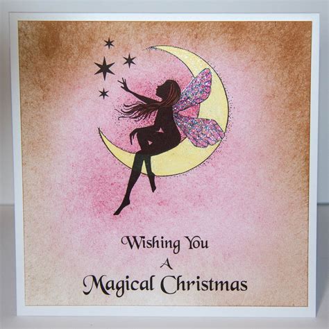 The Other Fickle Pixie Another Glittery Fairy Christmas Card