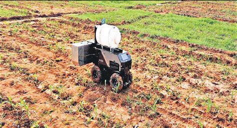 Ai Enabled Robotic Machines Come In Handy For Farmers Telangana Today