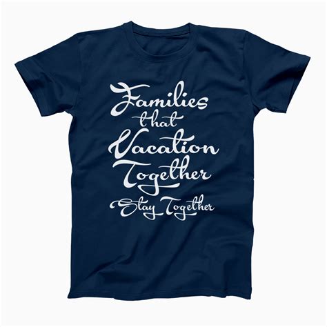 Check out our family day shirts selection for the very best in unique or custom, handmade pieces from our shops. Fun Family Vacation Holiday T-Shirts For Men Women