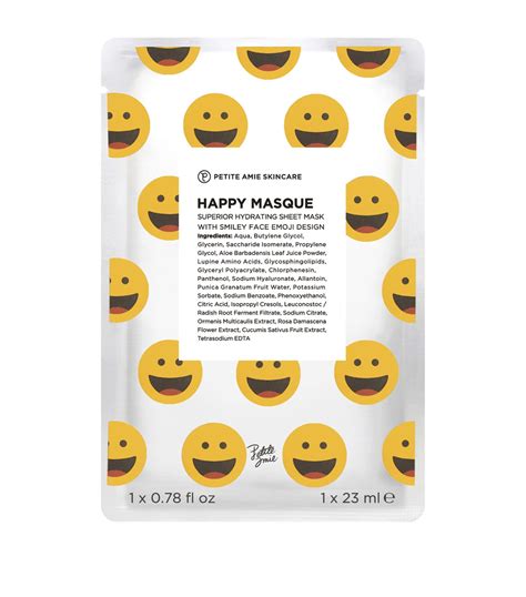 Petite Amie Happy Sheet Masque Harrods Uk