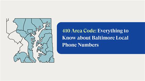 410 Area Code Baltimore Local Phone Numbers Justcall Blog