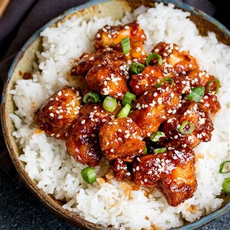 Crispy Sesame Chicken With A Sticky Asian Sauce Recipe