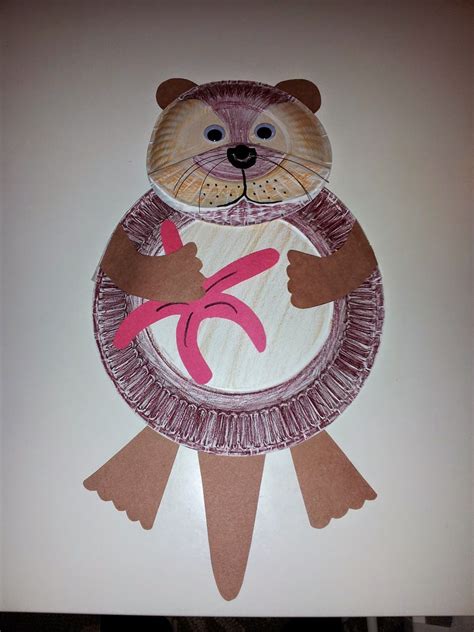 Craft Idea From Danielle Of Danielles Place Sea Otter Art Project Made