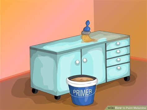 Try a mix of baking soda and water. How to Paint Melamine: 5 Steps (with Pictures) - wikiHow
