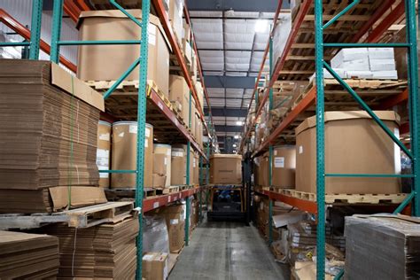 Warehouse Packaging Logistics Texas Injection Molding