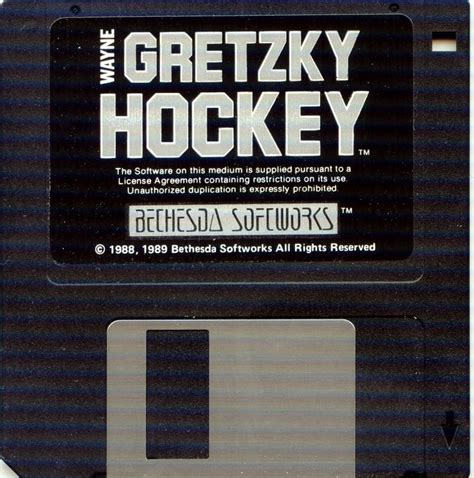 Wayne Gretzky Hockey Cover Or Packaging Material MobyGames