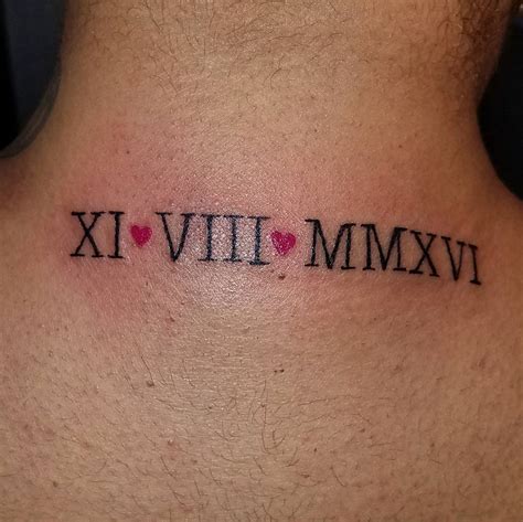 70 Best Roman Numeral Tattoo Designs And Meanings Be Creative 2019