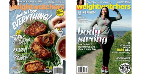 Free Weight Watchers Magazine One Year Subscription