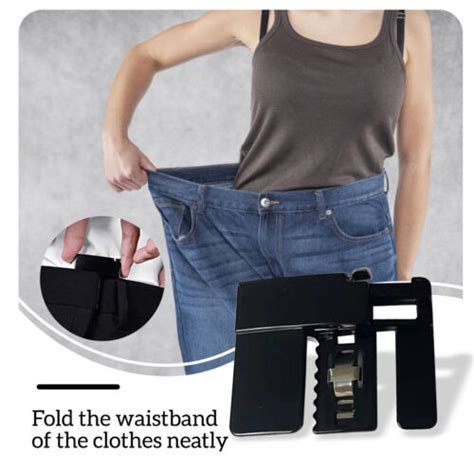 Pants Waist Clip Elastic Waistband Tightener Clothing Adjuster Size