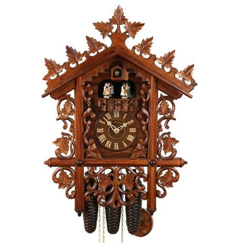 This Original Black Forest Cuckoo Clock Is A Replica Of A Railroad