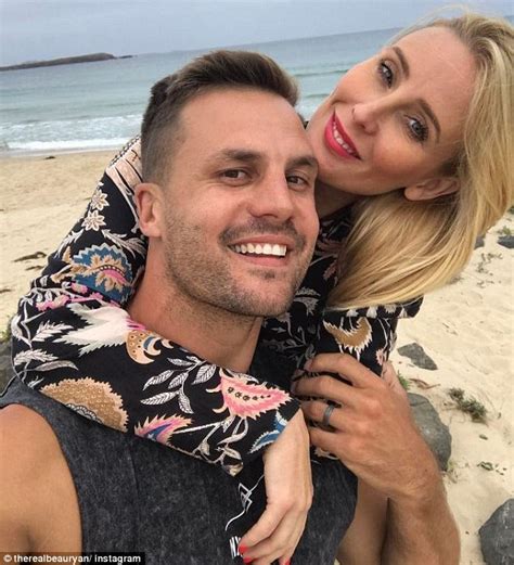 Beau Ryan And Kara Looking Loved Up On The Beach Daily Mail Online