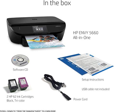 Hp Envy 5660 Wireless All In One Printer With Ink Ph