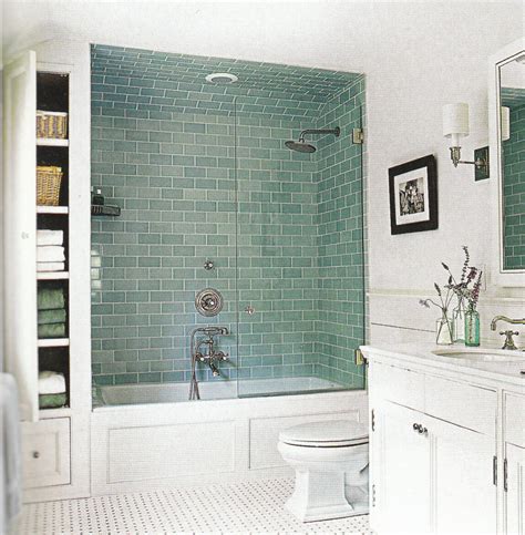 The green color of trees, grass, and plant has a calming effect. Great Bathroom Shower Ideas - TheyDesign.net - TheyDesign.net