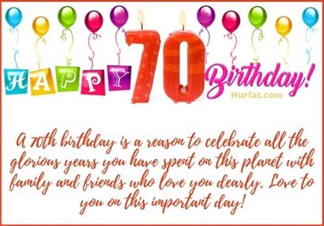 150 Special Happy 70th Birthday Wishes Messages Quotes And Images