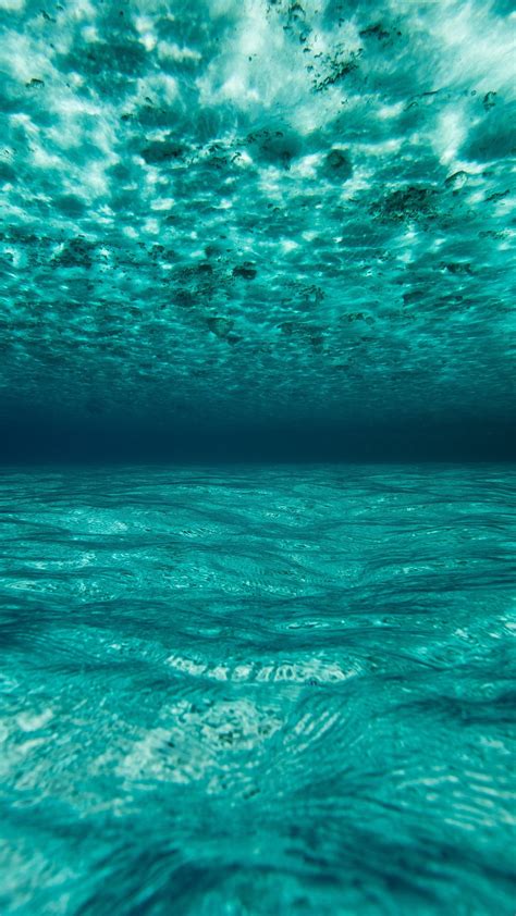 Ocean Water Underwater Wallpaper 1080x1920