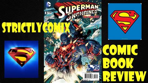 Dc Comic Book Review Superman Unchained 3 82113 Youtube