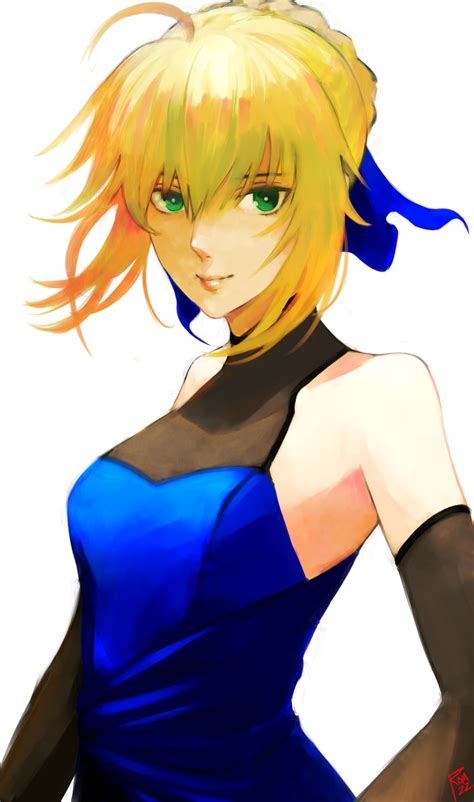 Artoria Pendragon Saber And Saber Fate And 1 More Drawn By Moedredd