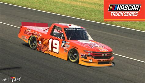 Franks Red Hot Concept Nascar Truck Series Silverado No Number By