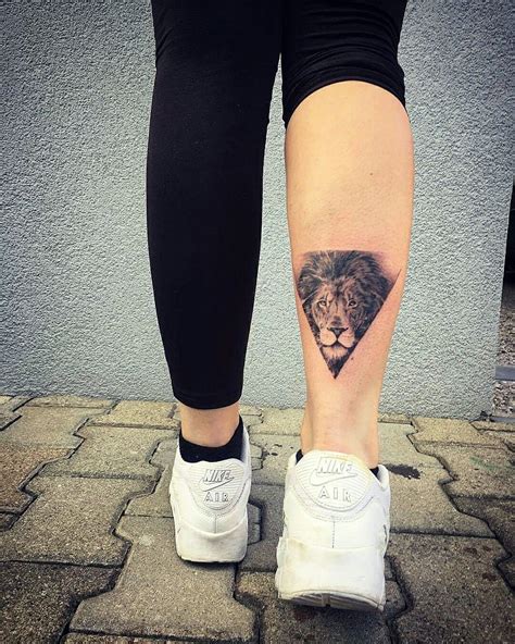 Tattoo Triangle Lion Leo Airmax Tatouage Triangle Tatouage Tatouage