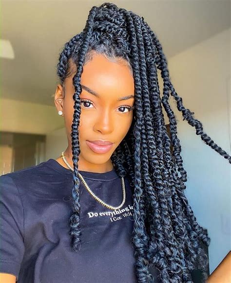 Passion Twists Are The Latest Trend In Braided Hairstyles For Black Women And For Good Reason