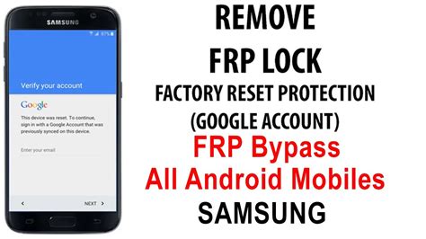 All Samsung Frp Unlock Tool Crack Samsung Android Frp Bypass Crack Vrogue