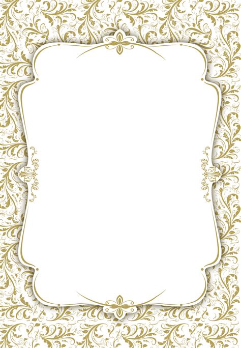 Wedding Invitation Blank Template Free Cards Design Templates