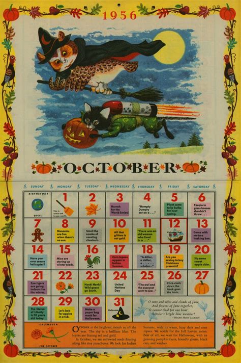 The Golden Calendar 1956 Illustrated By Richard Scarry By John Peter