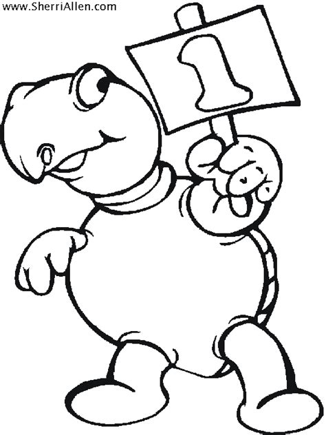 Color 2 triangles coloring page. Free Coloring Pages Printable: Fun Number One Coloring Pages