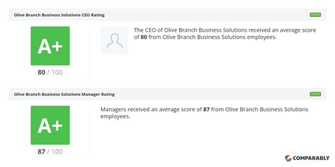 Olive Branch Business Solutions Ceo And Leadership Team Ratings Comparably