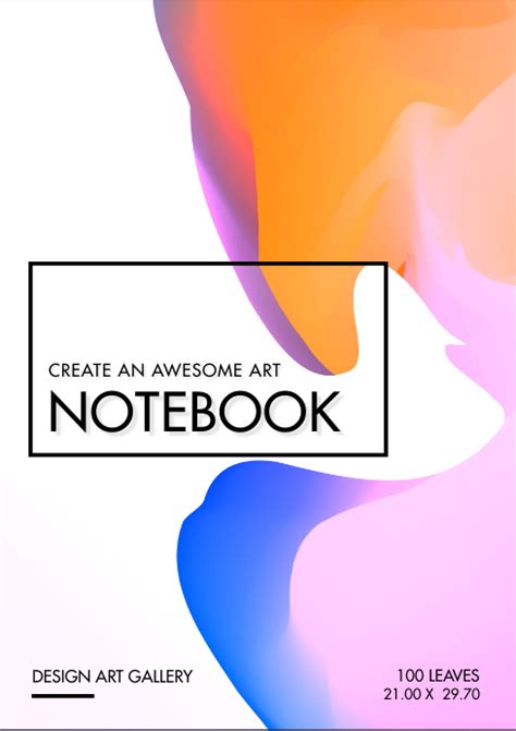 Modern Register Notebook Cover Template Postermywall