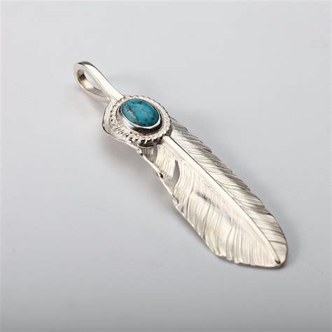 Silver Feather Pendant Native American Inspired Small Feather Charm