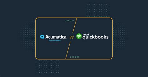 Acumatica Erp Vs Quickbooks