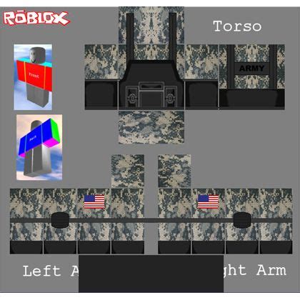 Roblox Military Template Roblox Military Shirts Templates