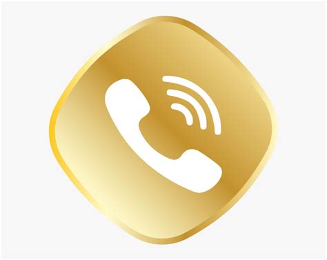 Whatsapp Icono Png Golden Phone Icon Png Transparent Png Kindpng