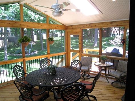 Cheap Screened In Porch Ideas Modern Home Design With Screen Porch