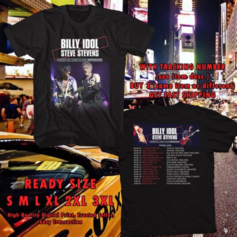 Get This Billy Idol And Steve Stevens Turned On Tuned In And Unplugged Tour