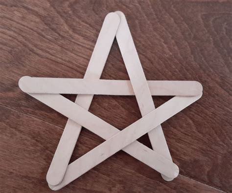 Popsicle Stick Star Instructables