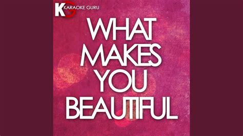 What Makes You Beautiful Instrumental Youtube