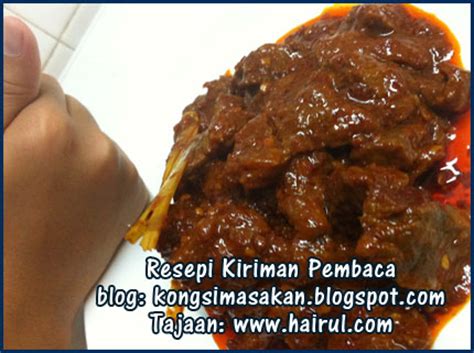 Salah satu yang khas dari rendang daging. Resepi Ayam Masak Rendang Bonda - Quotes About h