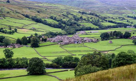 Village In Yorkshire England Europe