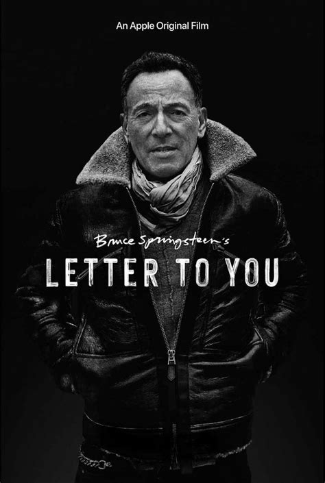 Bruce frederick joseph springsteen was born september 23, 1949 in long branch, new jersey, usa. Bruce Springsteen's Letter to You (2020) | Film, Trailer ...