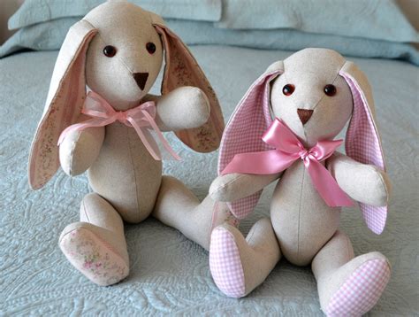 Floppy Eared Bunny Sewing Pattern Stuffed Animal Pattern Etsy