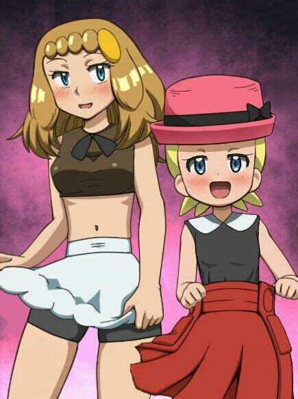 Serena And Bonnie Switch Clothes Pokemon Little Sisters