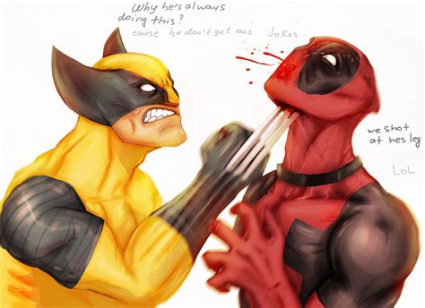 Wolverine Vs Deadpool By Suspension99 On Deviantart Deadpool