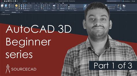 Autocad 3d Beginner Series Part 1 Of 3 Youtube