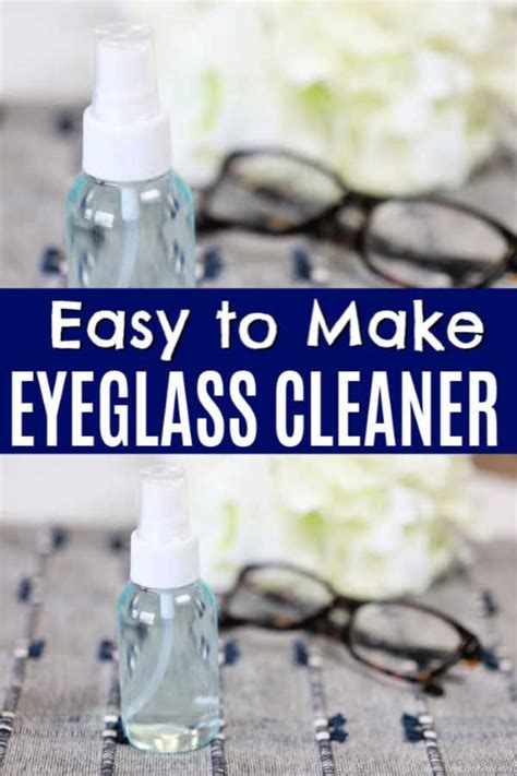 Homemade Eyeglass Cleaner Is So Simple To Make And Very Budget Friendly Make This Easy Diy