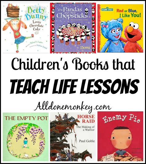 Childrens Books That Teach Life Lessons Childrenbooks Diy