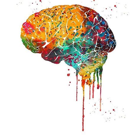 Human Brain Posters Art Prints Science Art Art Prints