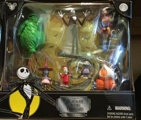 Disney Park Exclusive Nightmare Before Christmas Collectible Figures