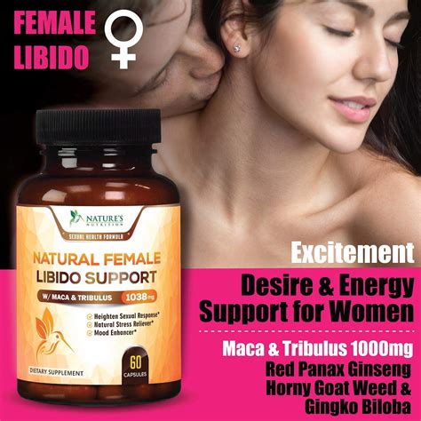 Female Libido Supplement Pills W Maca Tribulus Mg Excitement
